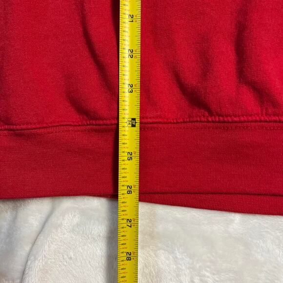 Champion University of Calgary Sweatshirt Men's XL Dinos Red Bull Crest School - Picture 7 of 8